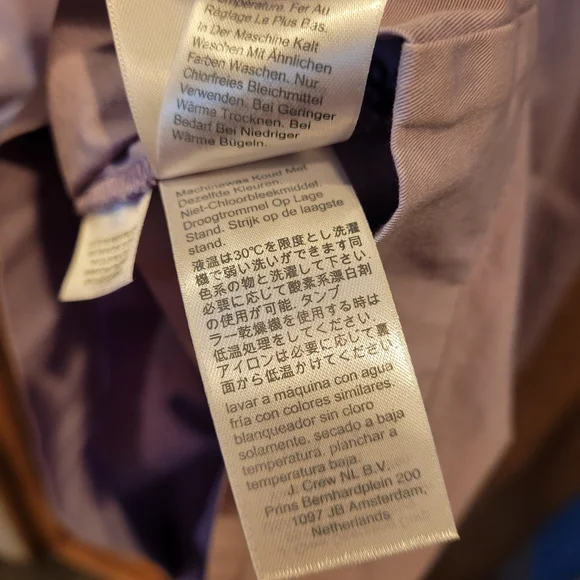 J.‎ Crew Boho Cottagecore Coastal Cowgirl smocked-waist lavender midi dress 2X - Picture 10 of 12